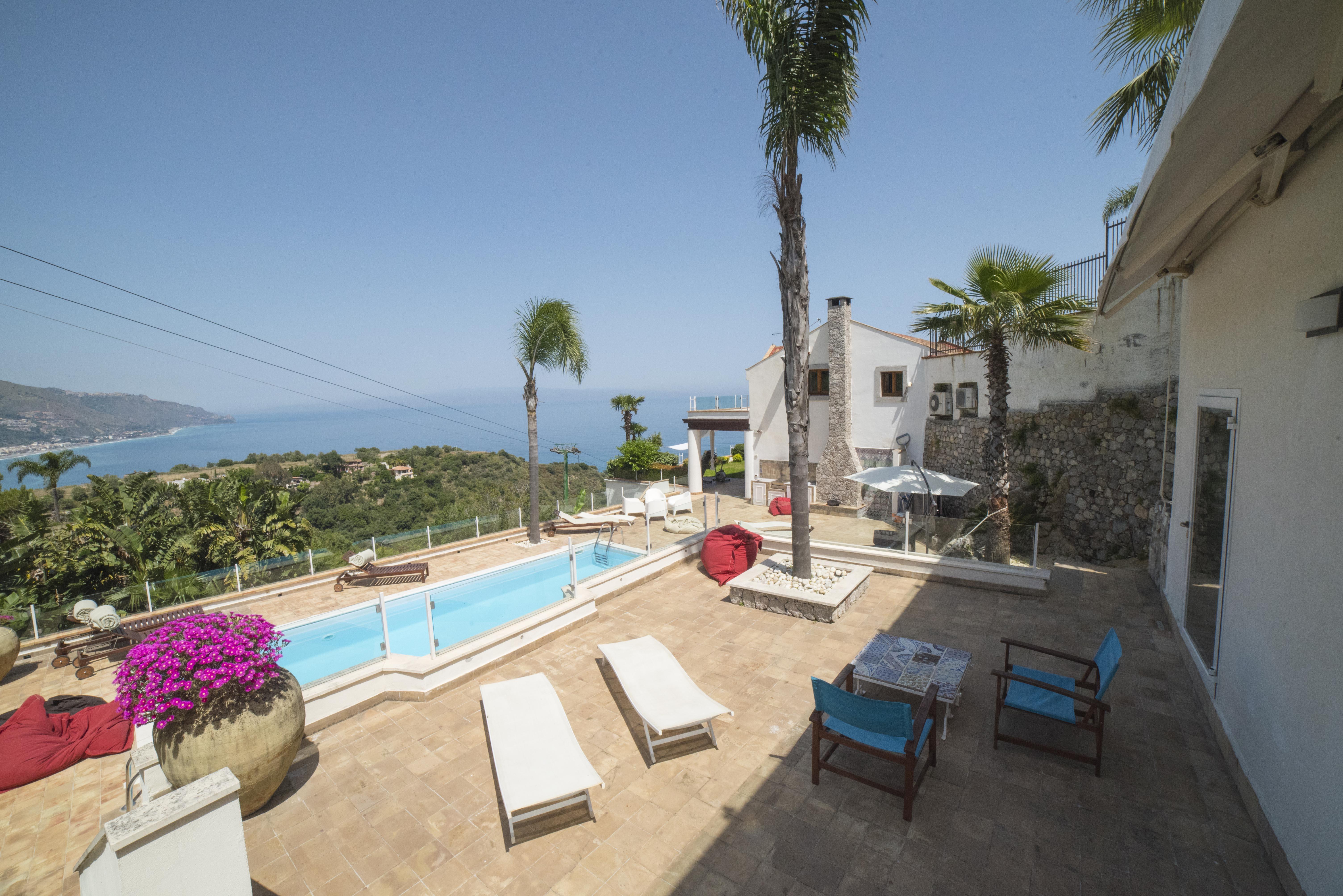 Villa Zagara Garden Spectacular Sea View In Taormina Buitenkant foto