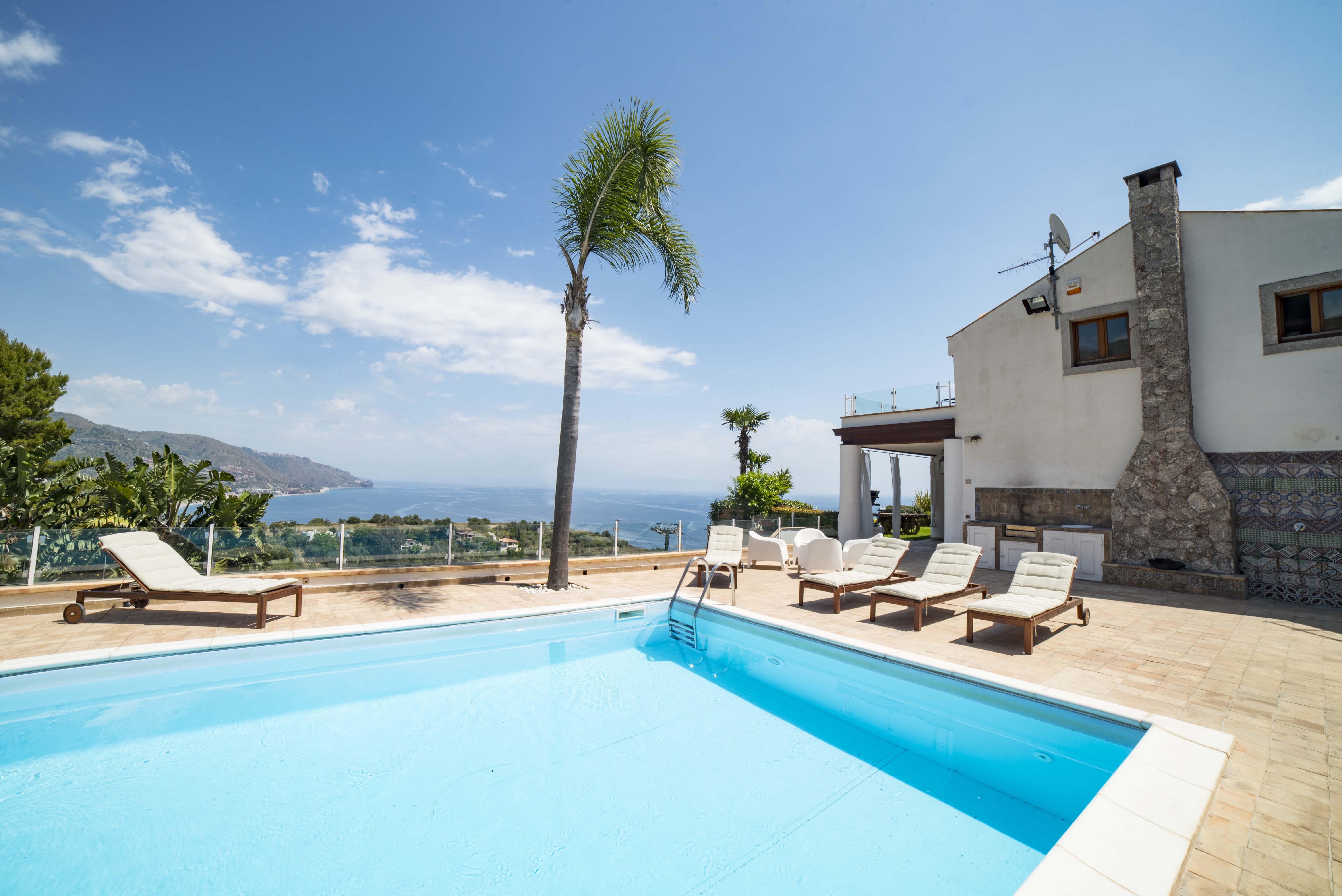 Villa Zagara Garden Spectacular Sea View In Taormina Buitenkant foto