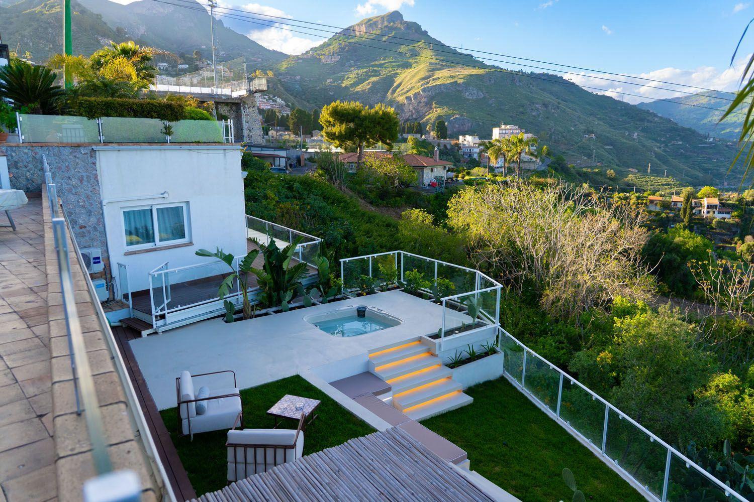 Villa Zagara Garden Spectacular Sea View In Taormina Buitenkant foto